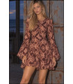 VESTIDO TRIBAL CHOCOLATE DRESS BY FETICHE SUANCES