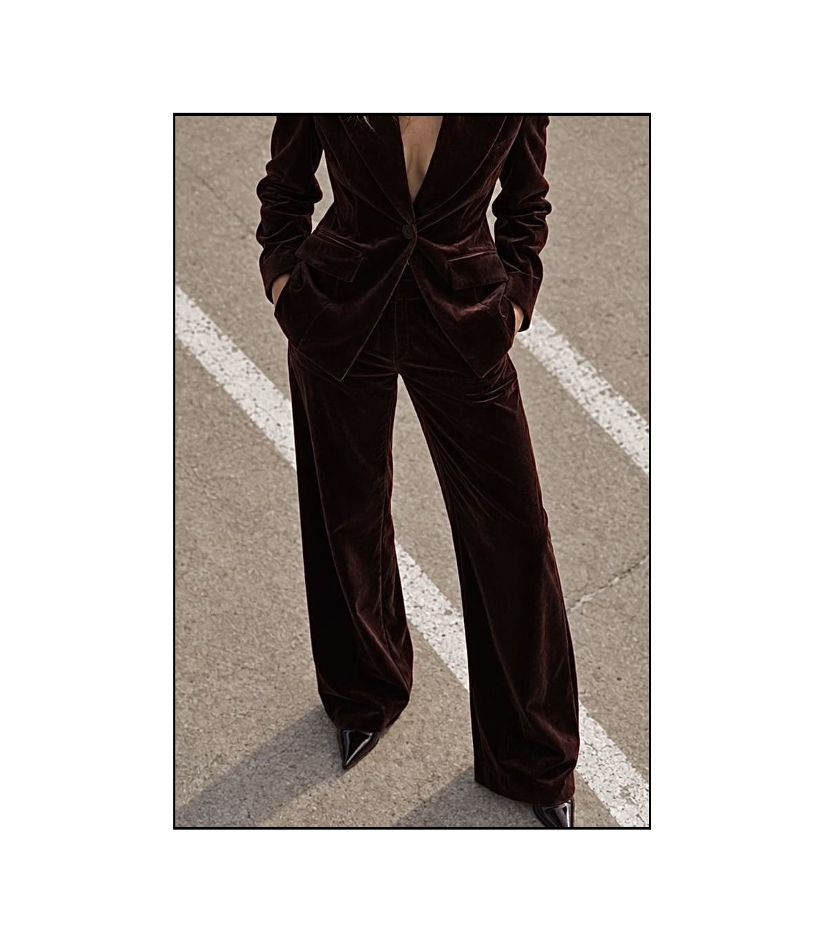 PANTALONES CHOCOLATE VELVET BY FETICHE SUANCES