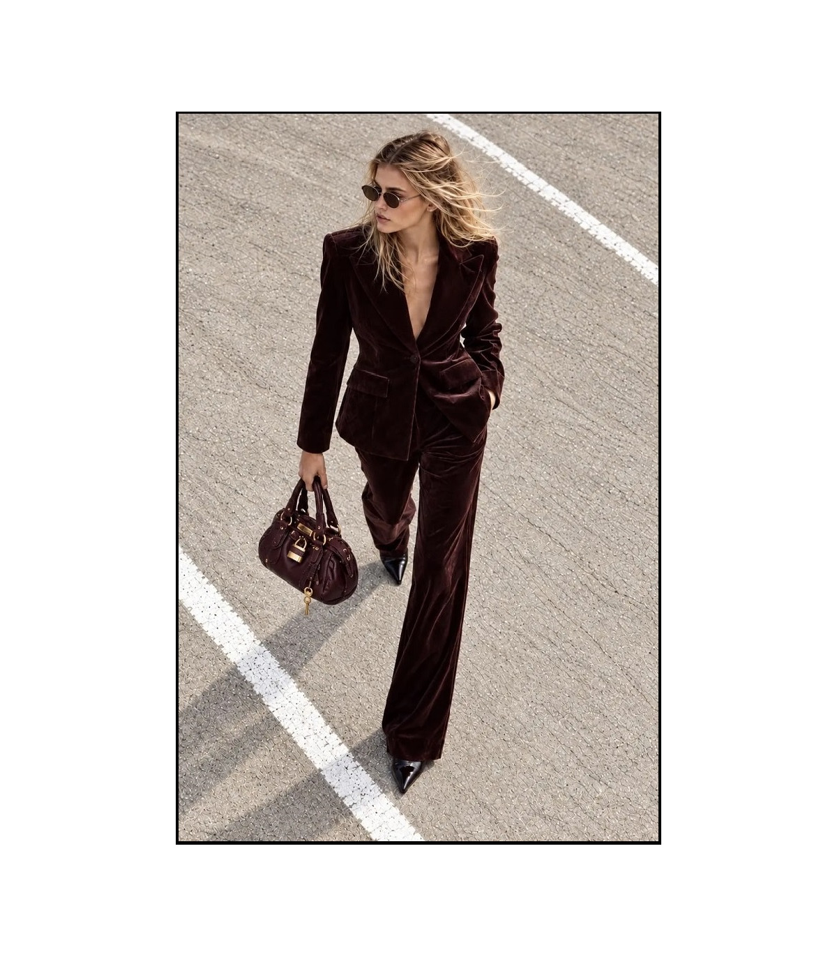 BLAZER CHOCOLATE VELVET BY FETICHE SUANCES