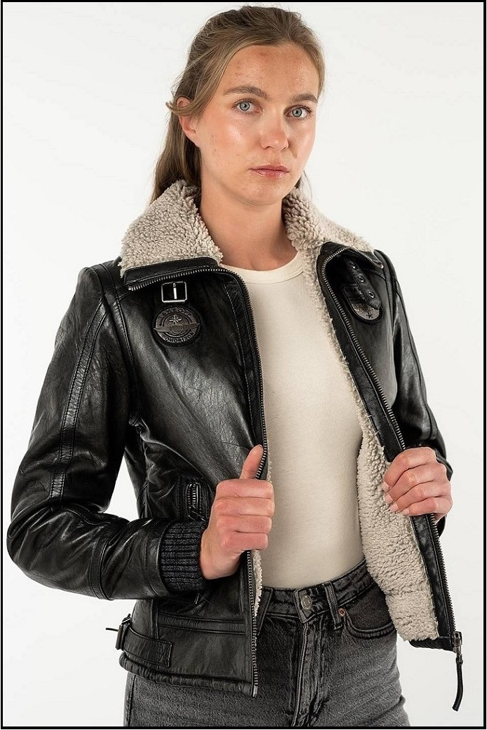 CAZADORA PIEL AVIADOR GIPSY
