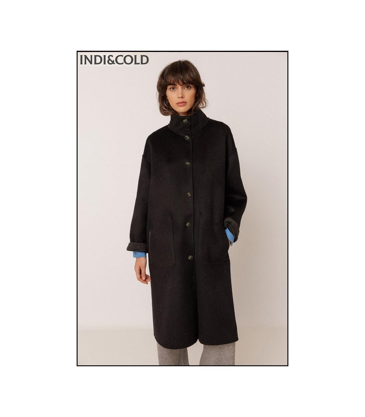 ABRIGO REVERSIBLE HANDMADE INDI&COLD