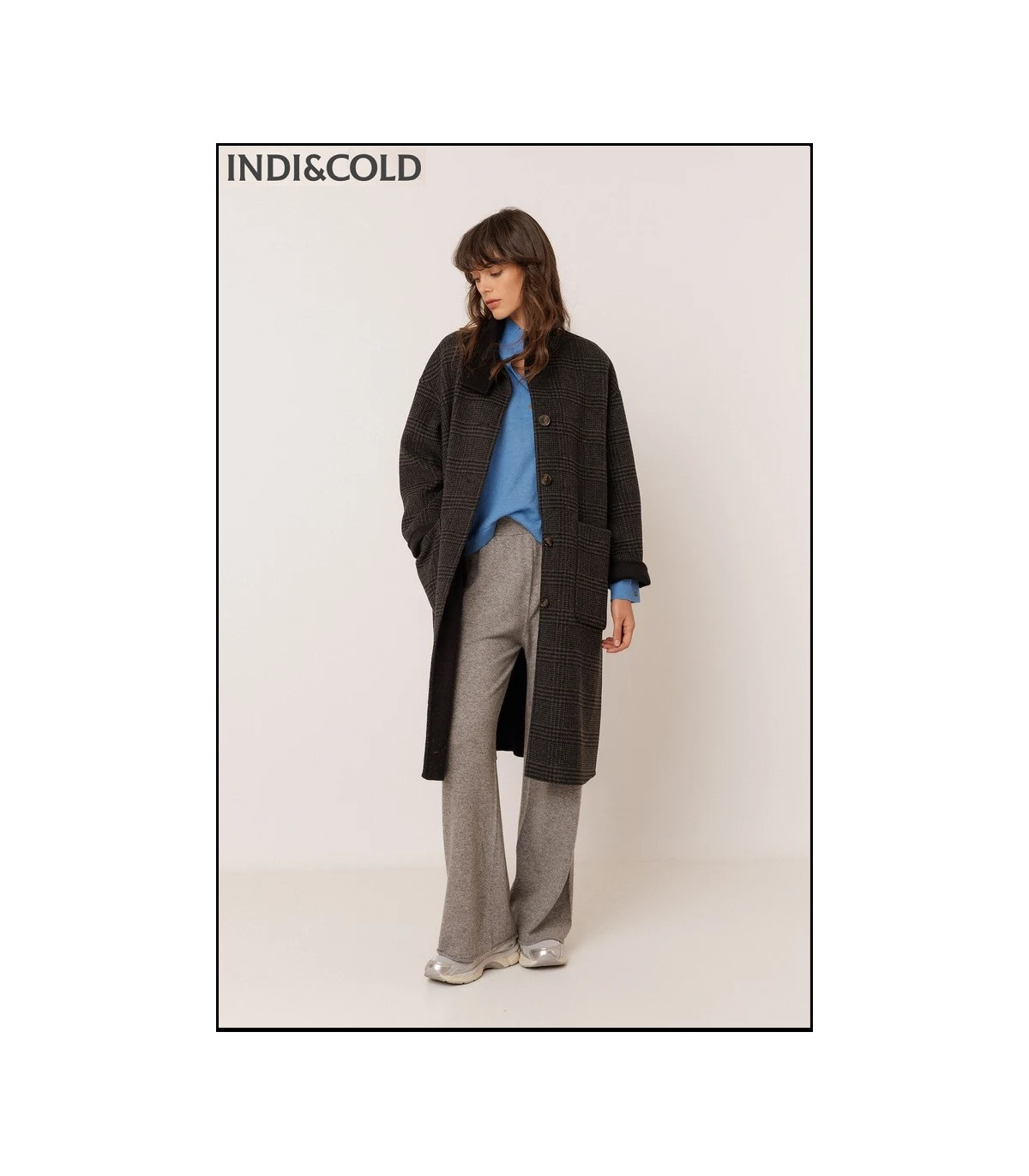 ABRIGO REVERSIBLE HANDMADE INDI&COLD