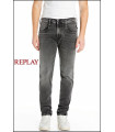 VAQUEROS SLIM FIT ANBASS GRIS REPLAY