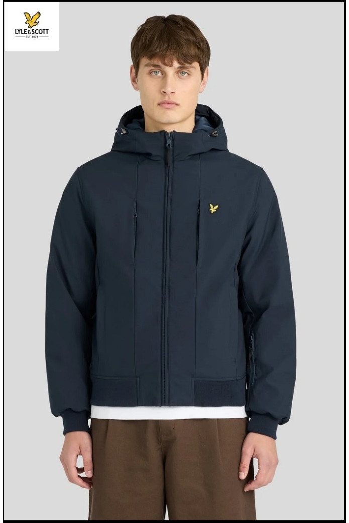 CHAQUETA SOFTSHELL ACOLCHADA AZUL MARINO LYLE & SCOTT