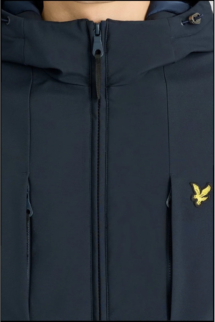 CHAQUETA SOFTSHELL ACOLCHADA AZUL MARINO LYLE & SCOTT
