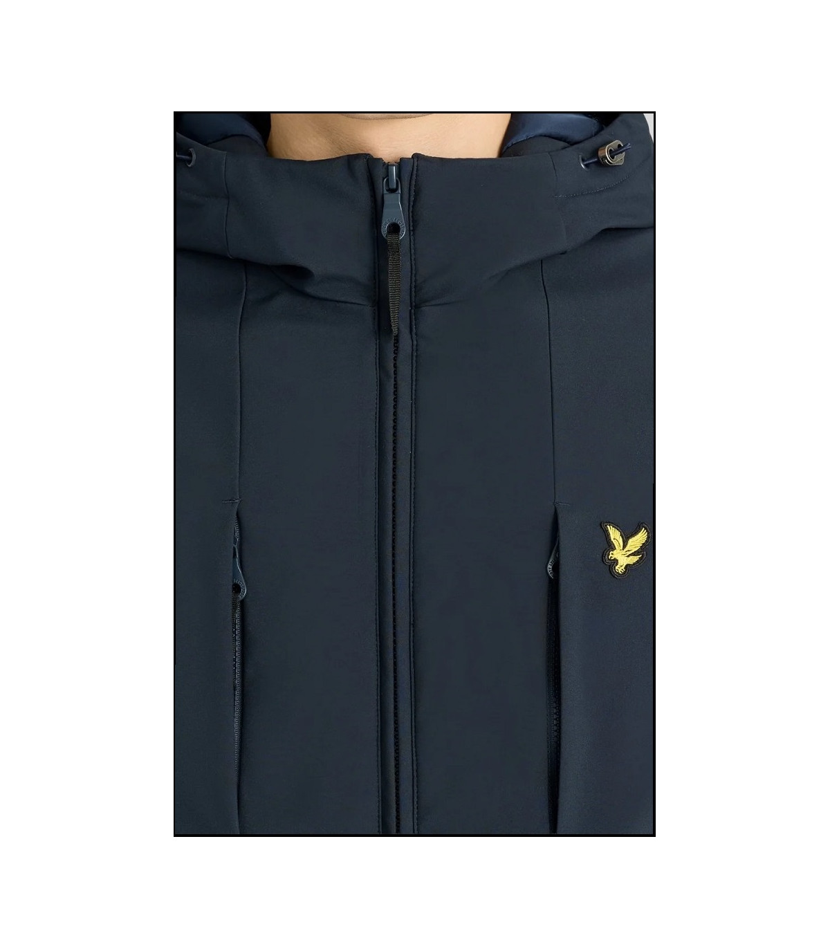CHAQUETA SOFTSHELL ACOLCHADA AZUL MARINO LYLE & SCOTT