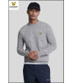 JERSEY MID GREY MARL LYLE & SCOTT