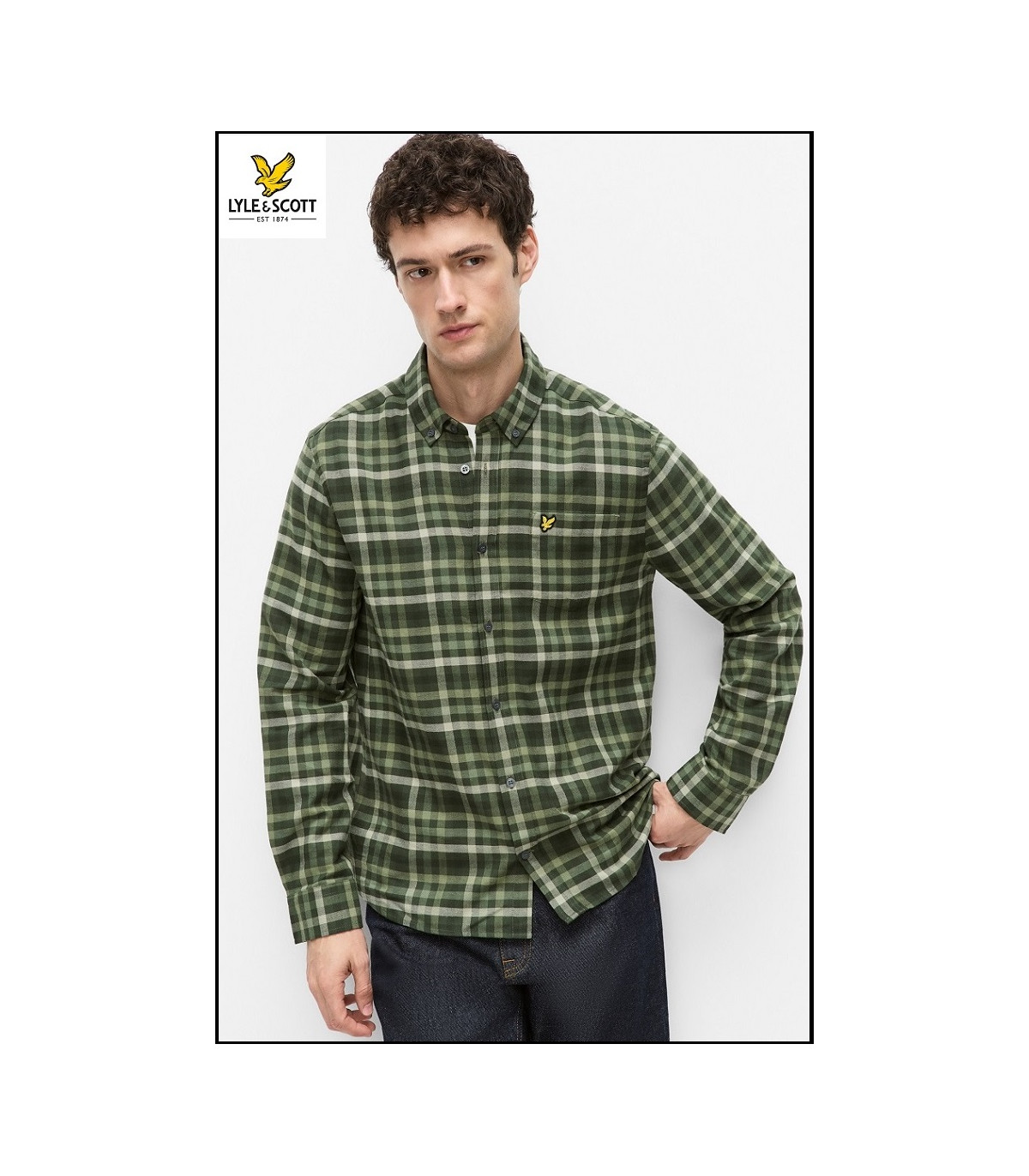CAMISA CUADROS DEEP CHECK LYLE & SCOTT