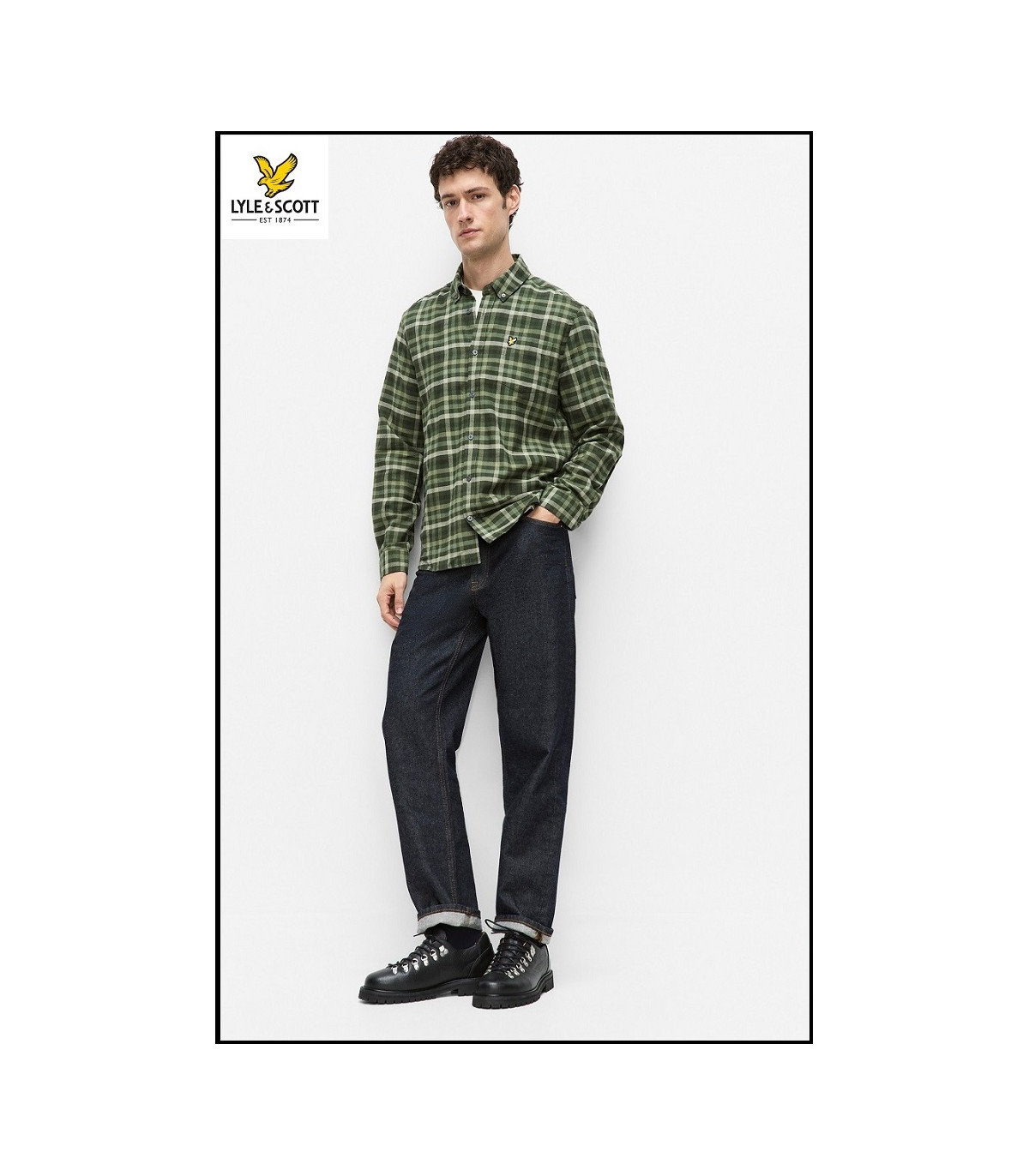 CAMISA CUADROS DEEP CHECK LYLE & SCOTT