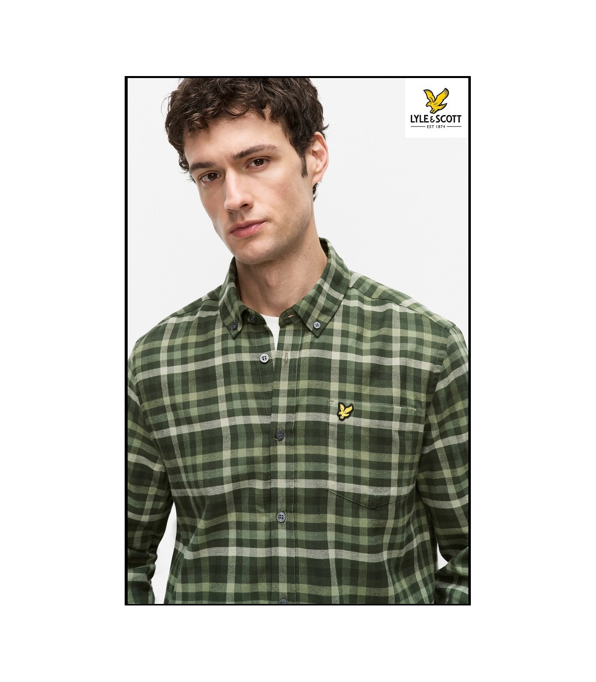 CAMISA CUADROS DEEP CHECK LYLE & SCOTT