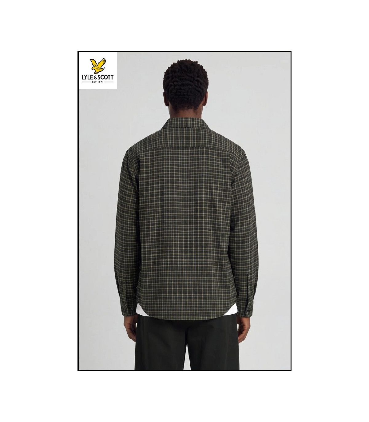 CAMISA FRANELA CUADROS TARTAN LYLE &SCOTT