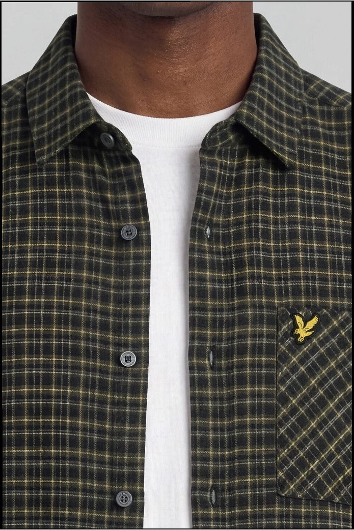 CAMISA FRANELA CUADROS TARTAN LYLE &SCOTT