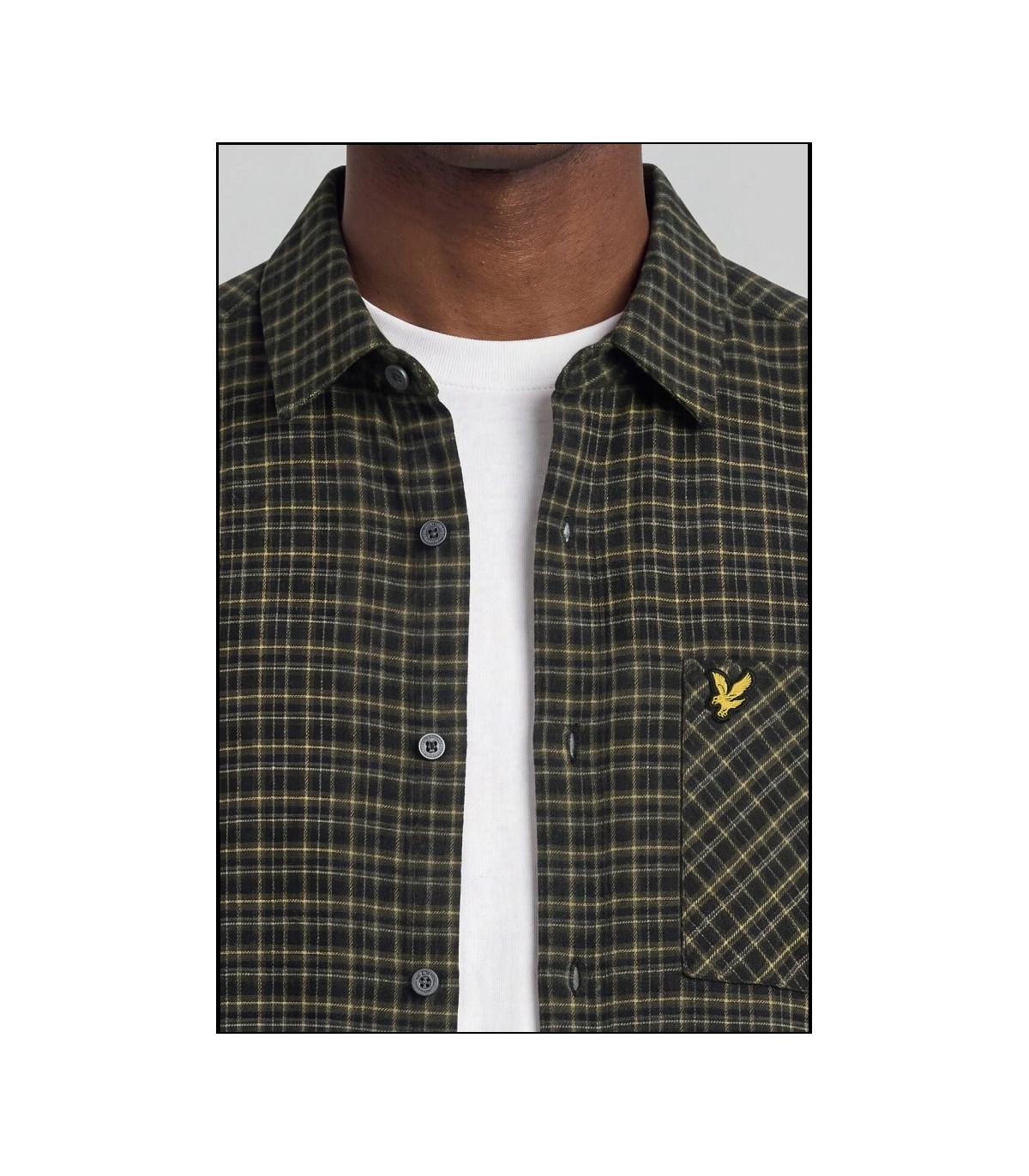 CAMISA FRANELA CUADROS TARTAN LYLE &SCOTT