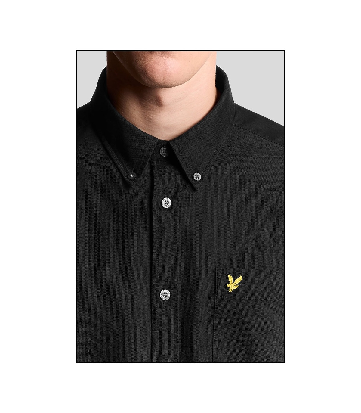 CAMISA NEGRA LYLE & SCOTT