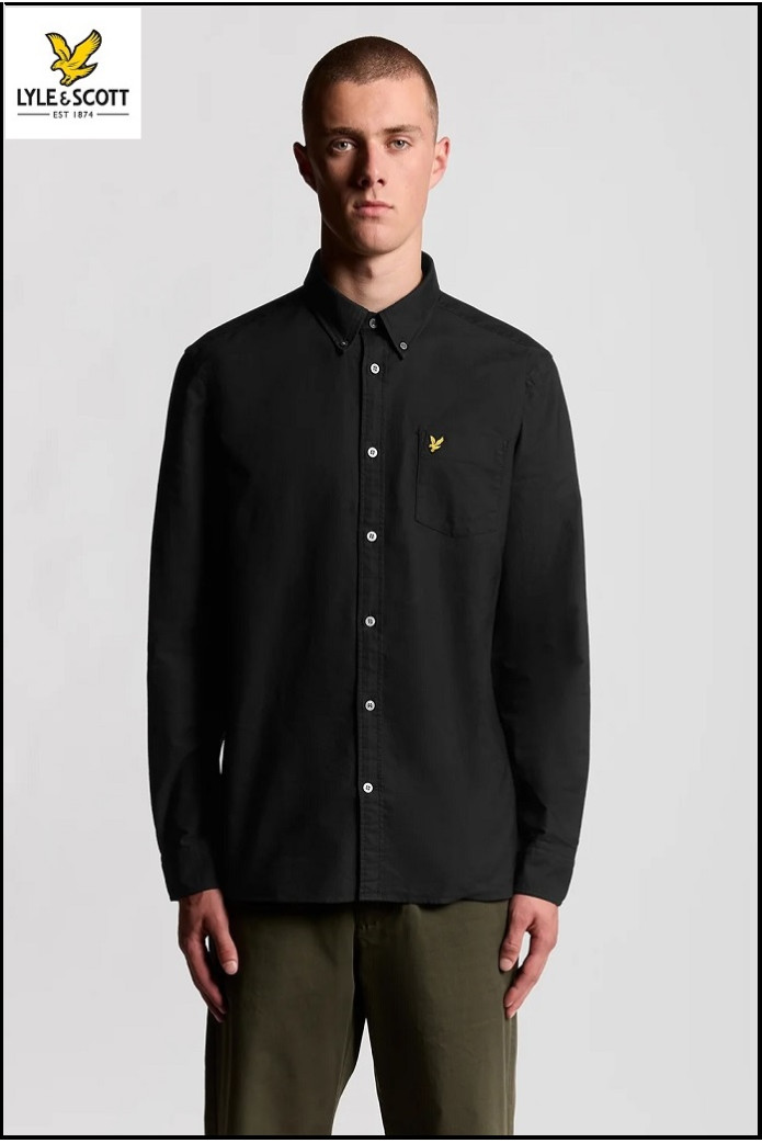 CAMISA NEGRA LYLE & SCOTT