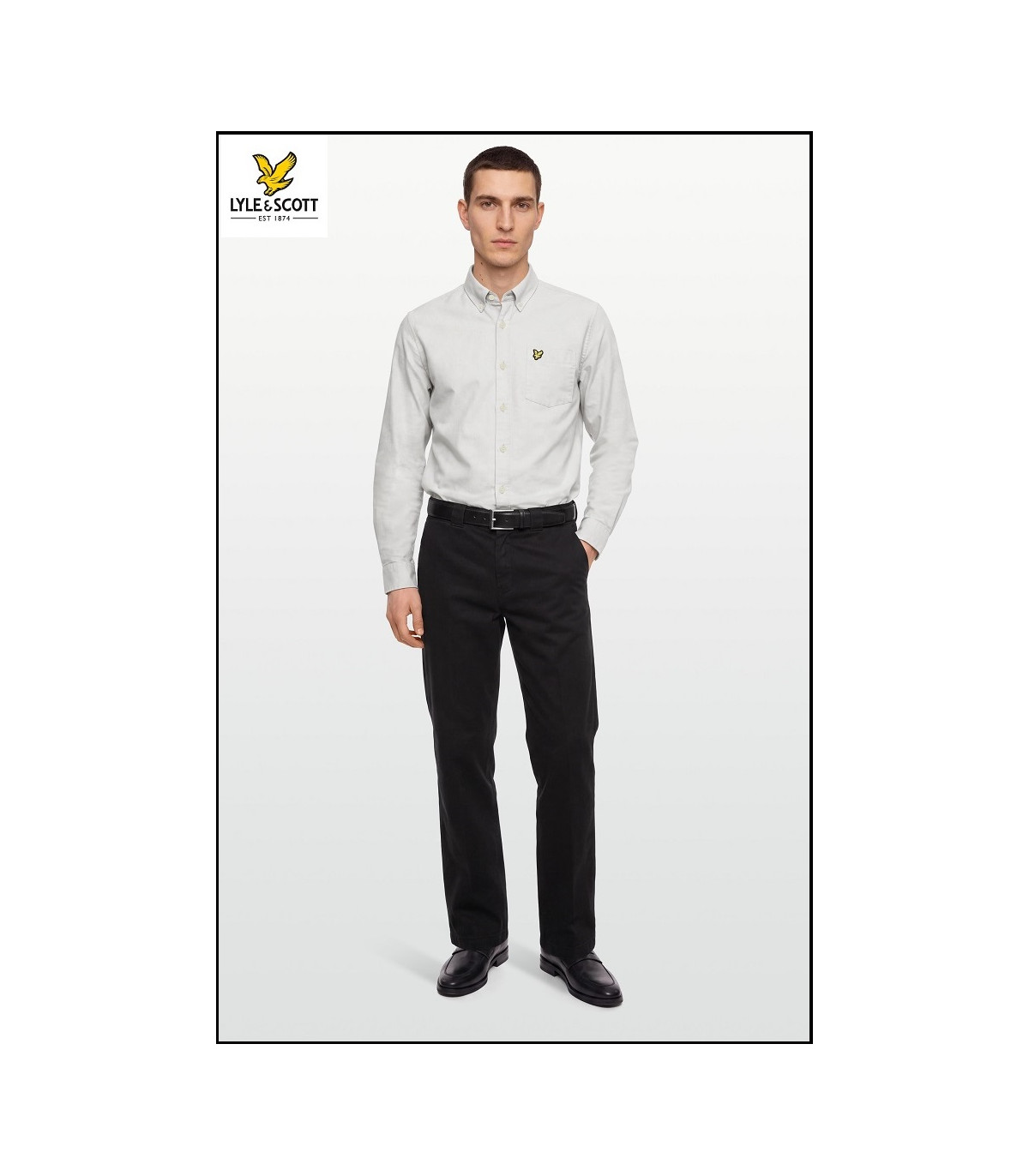 CAMISA GRIS LYLE & SCOTT