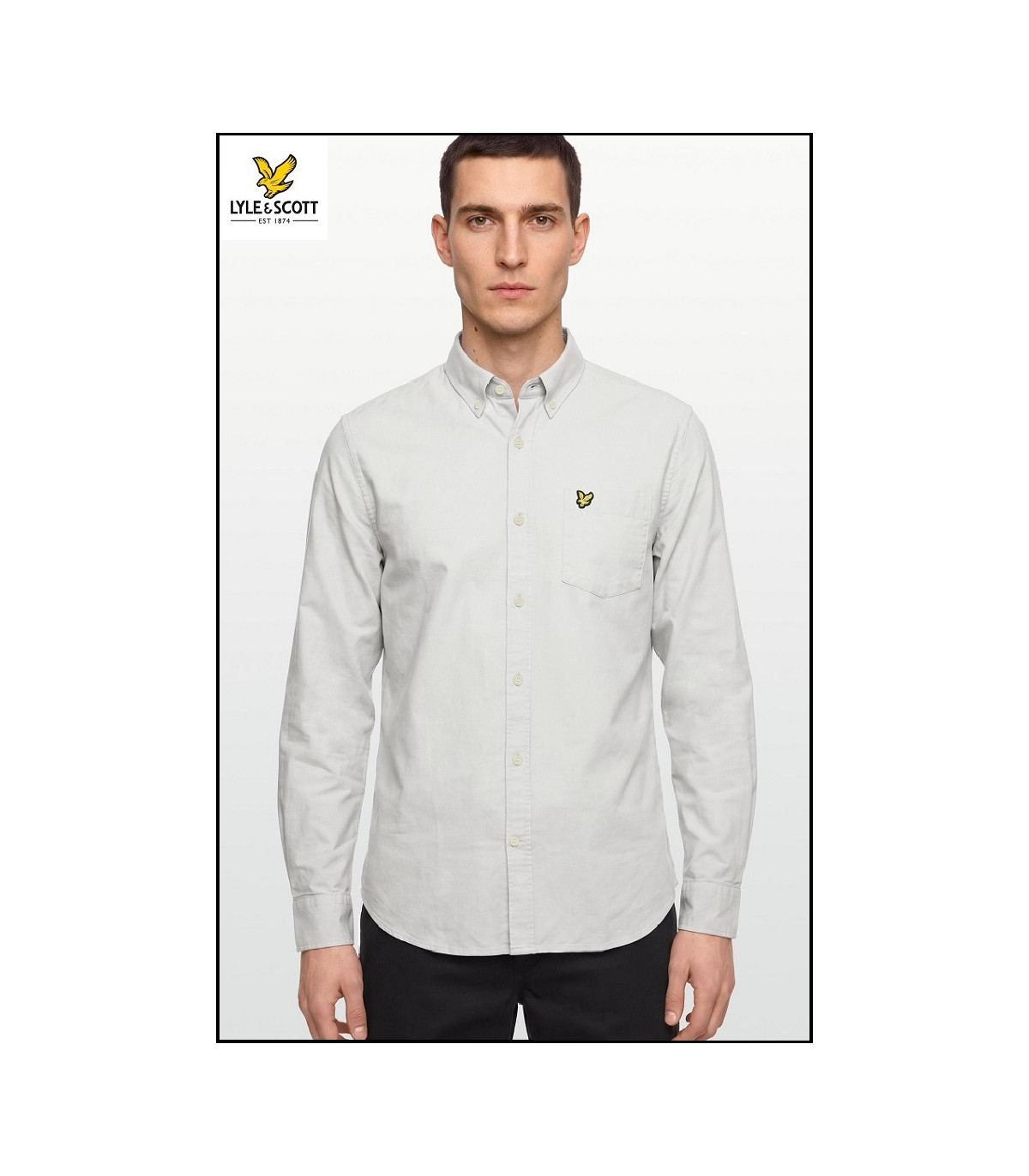 CAMISA GRIS LYLE & SCOTT