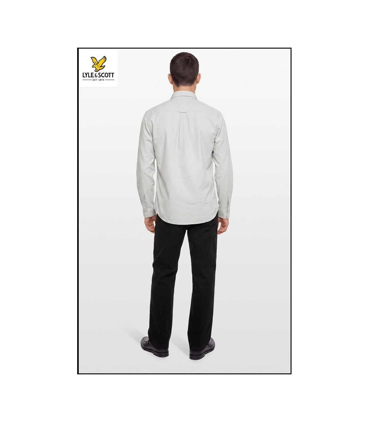 CAMISA GRIS LYLE & SCOTT