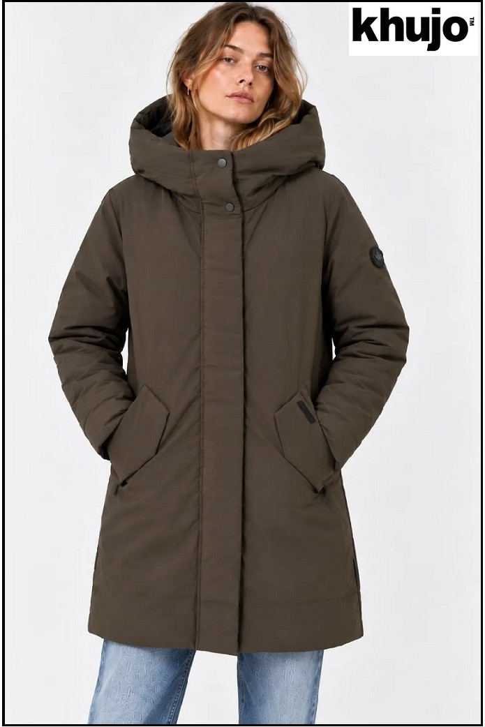 PARKA VERDE REVERSIBLE KHUJO