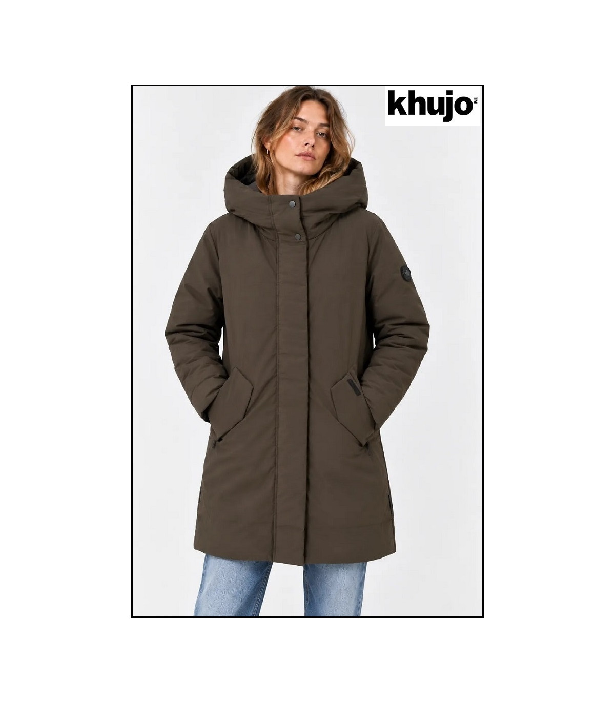 PARKA VERDE REVERSIBLE KHUJO