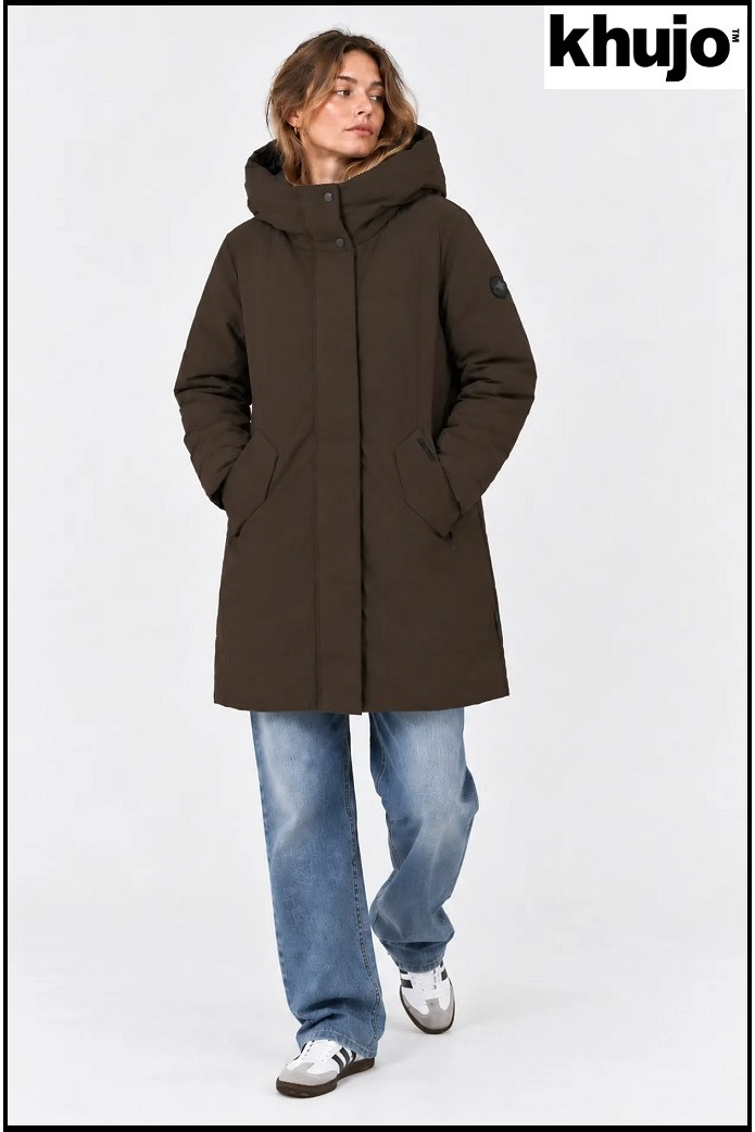 PARKA VERDE REVERSIBLE KHUJO