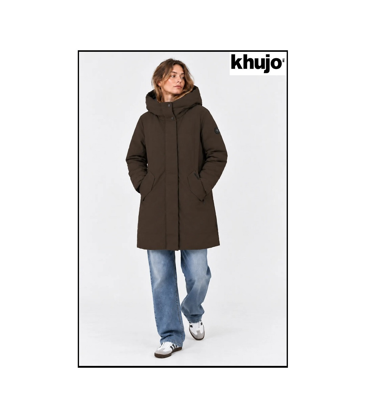 PARKA VERDE REVERSIBLE KHUJO
