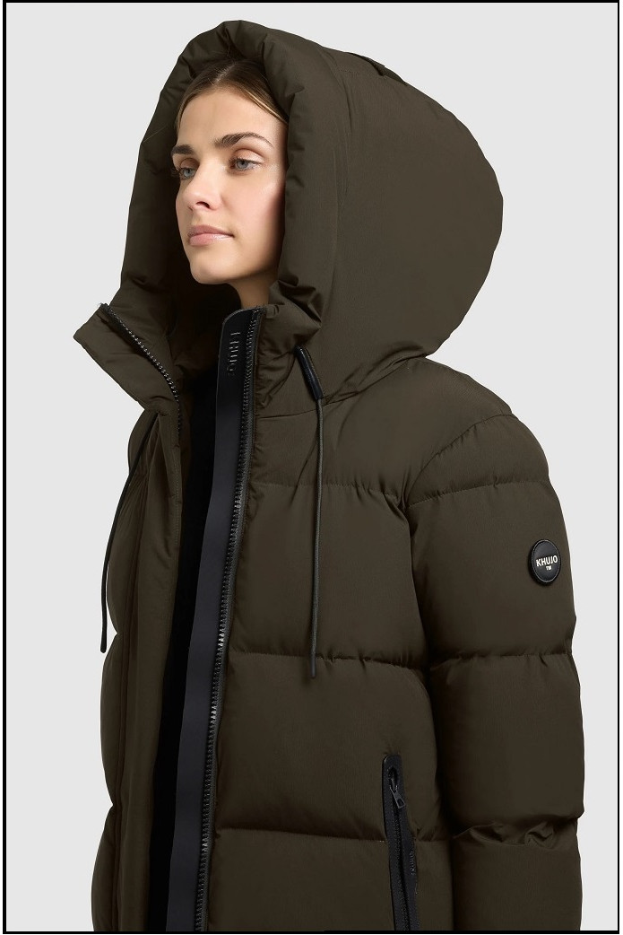 PARKA VERDE REVERSIBLE KHUJO