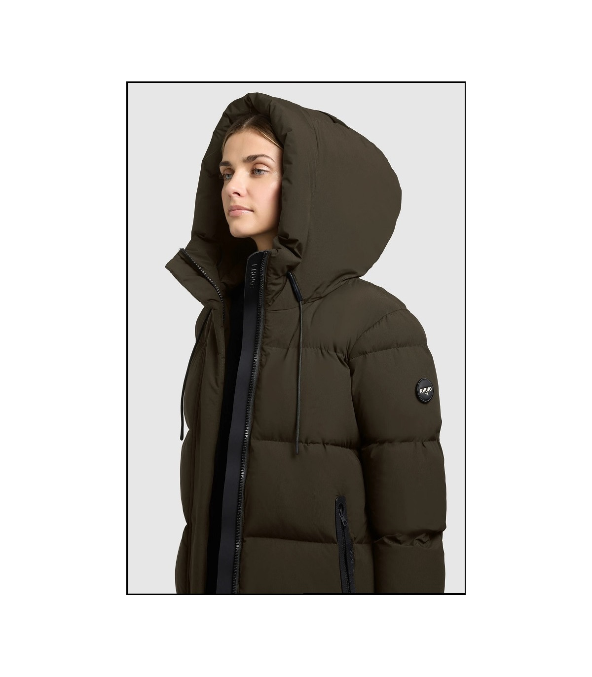 PARKA VERDE REVERSIBLE KHUJO