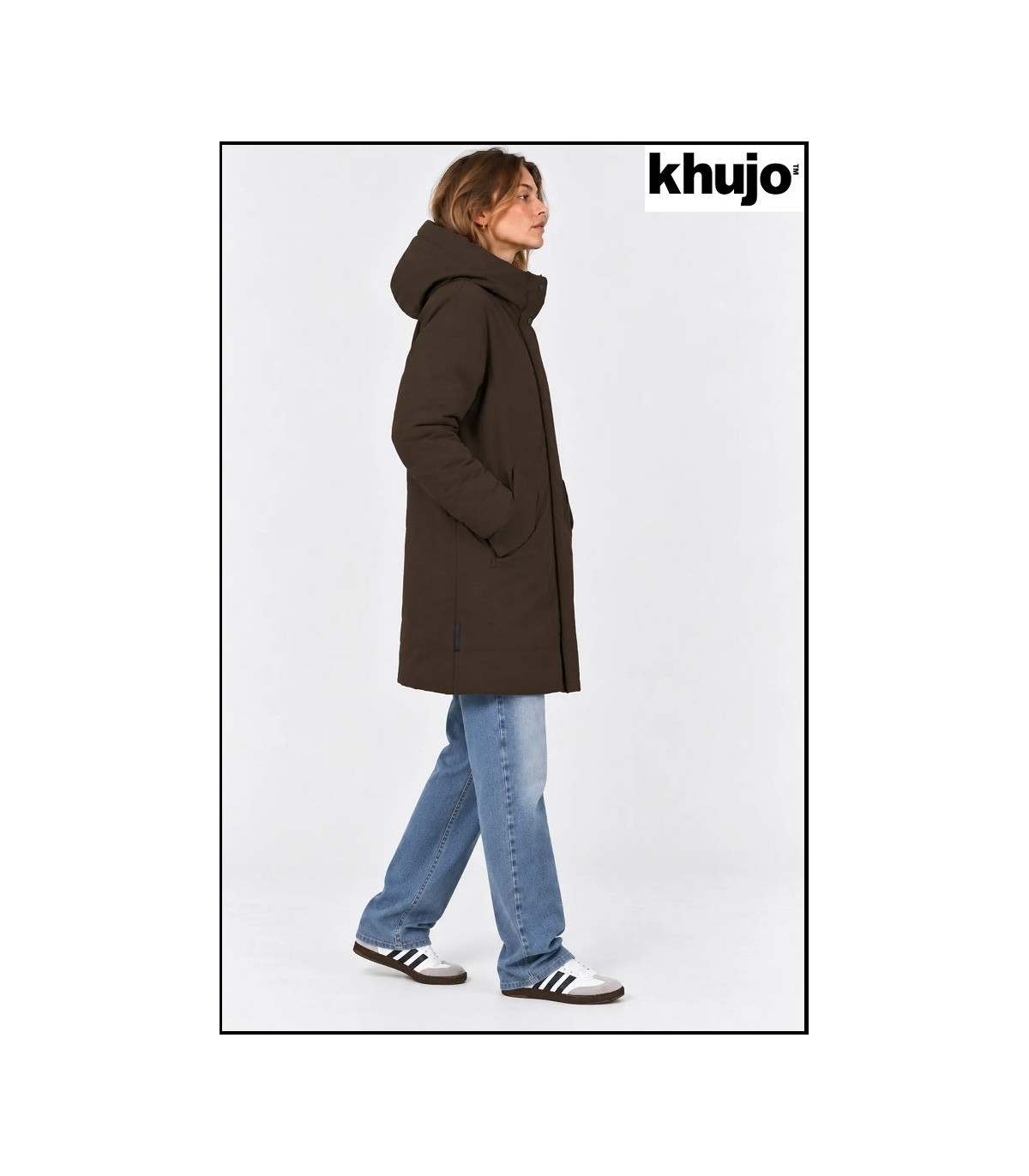 PARKA VERDE REVERSIBLE KHUJO