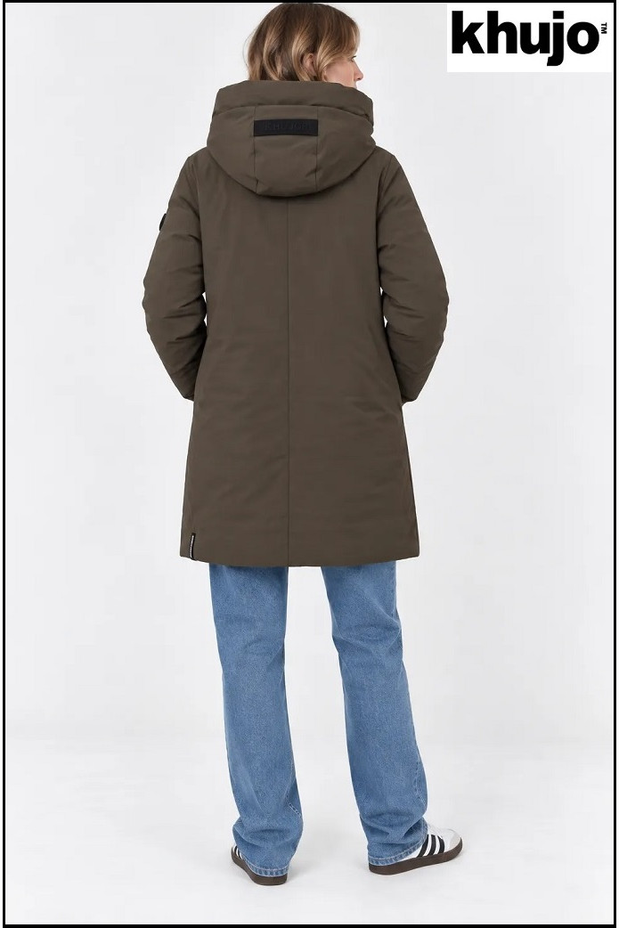 PARKA VERDE REVERSIBLE KHUJO
