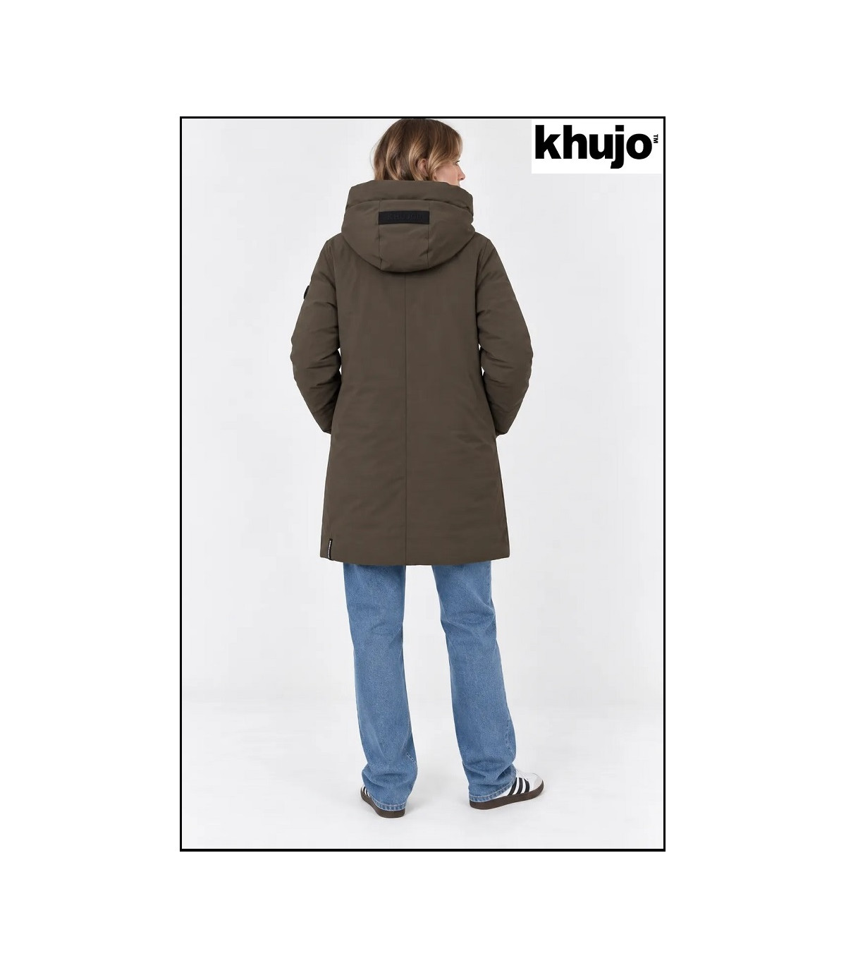 PARKA VERDE REVERSIBLE KHUJO