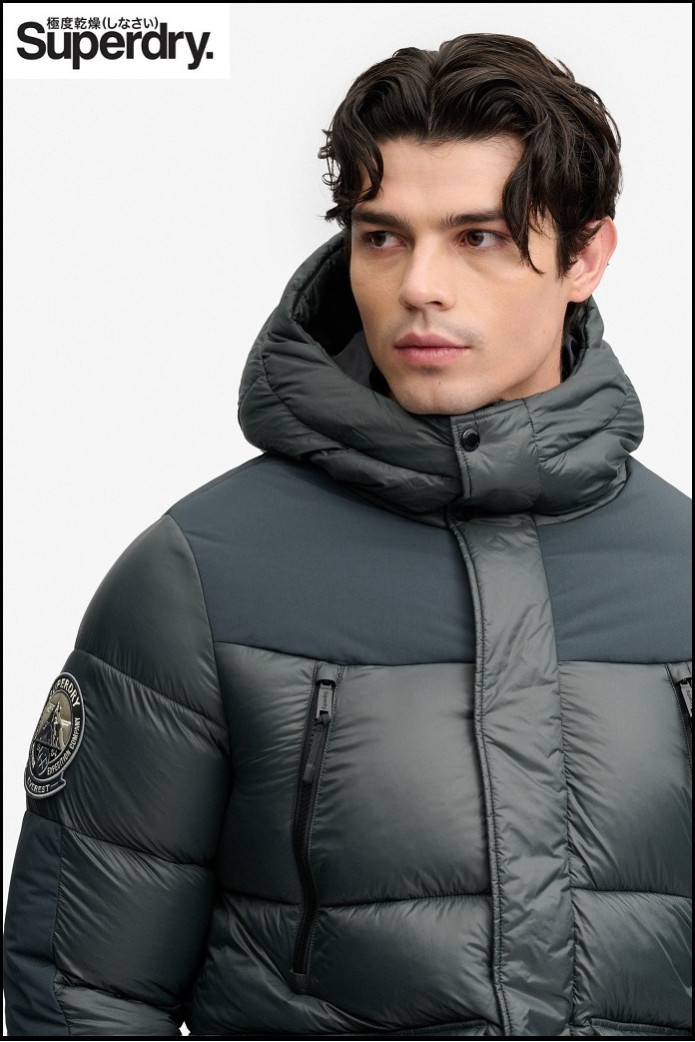 PARKA CITY BAFFLE SUPERDRY