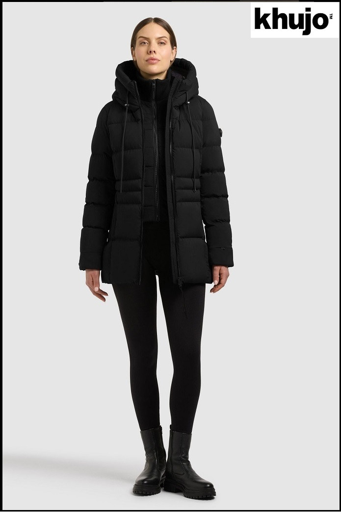 PARKA NEGRA KHUJO