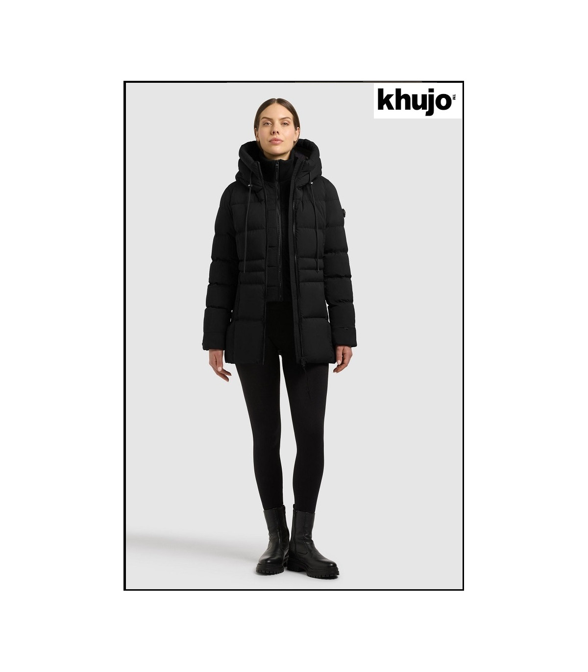 PARKA NEGRA KHUJO