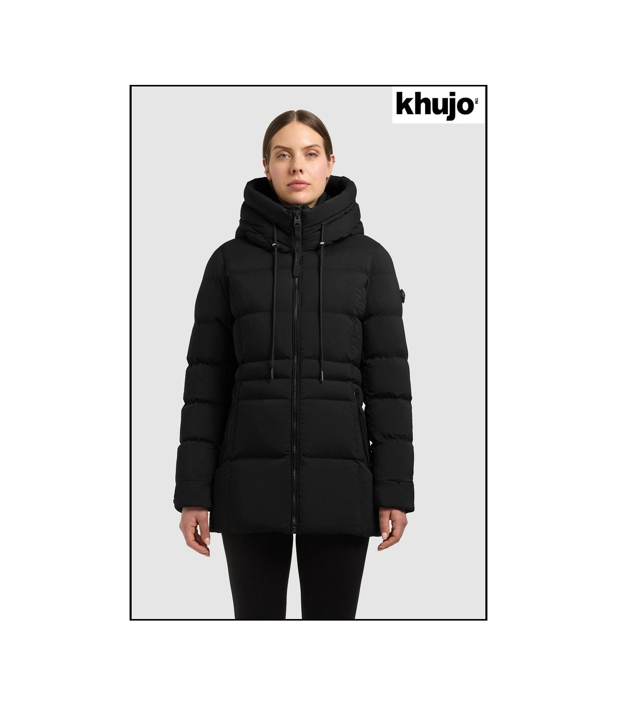 PARKA NEGRA KHUJO