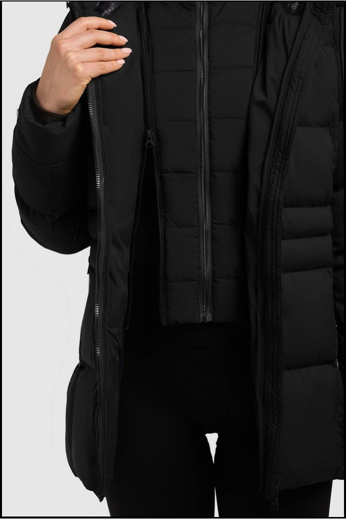 PARKA NEGRA KHUJO